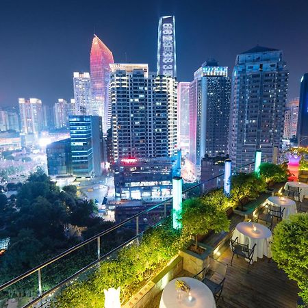 重庆江北观音桥高悦酒店地铁站店 المظهر الخارجي الصورة